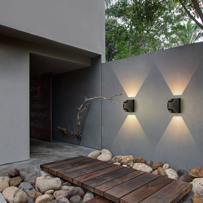 Zayn | Outdoor IP65 Waterproof Aluminum Wall Sconce - ELVI HOME