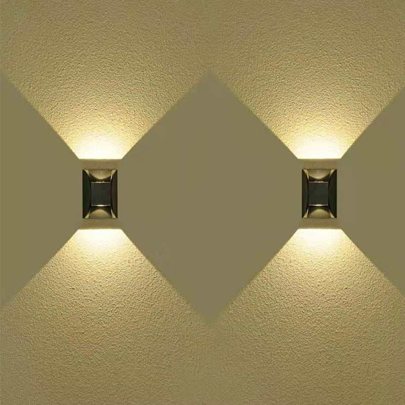 Zayn | Outdoor IP65 Waterproof Aluminum Wall Sconce - ELVI HOME