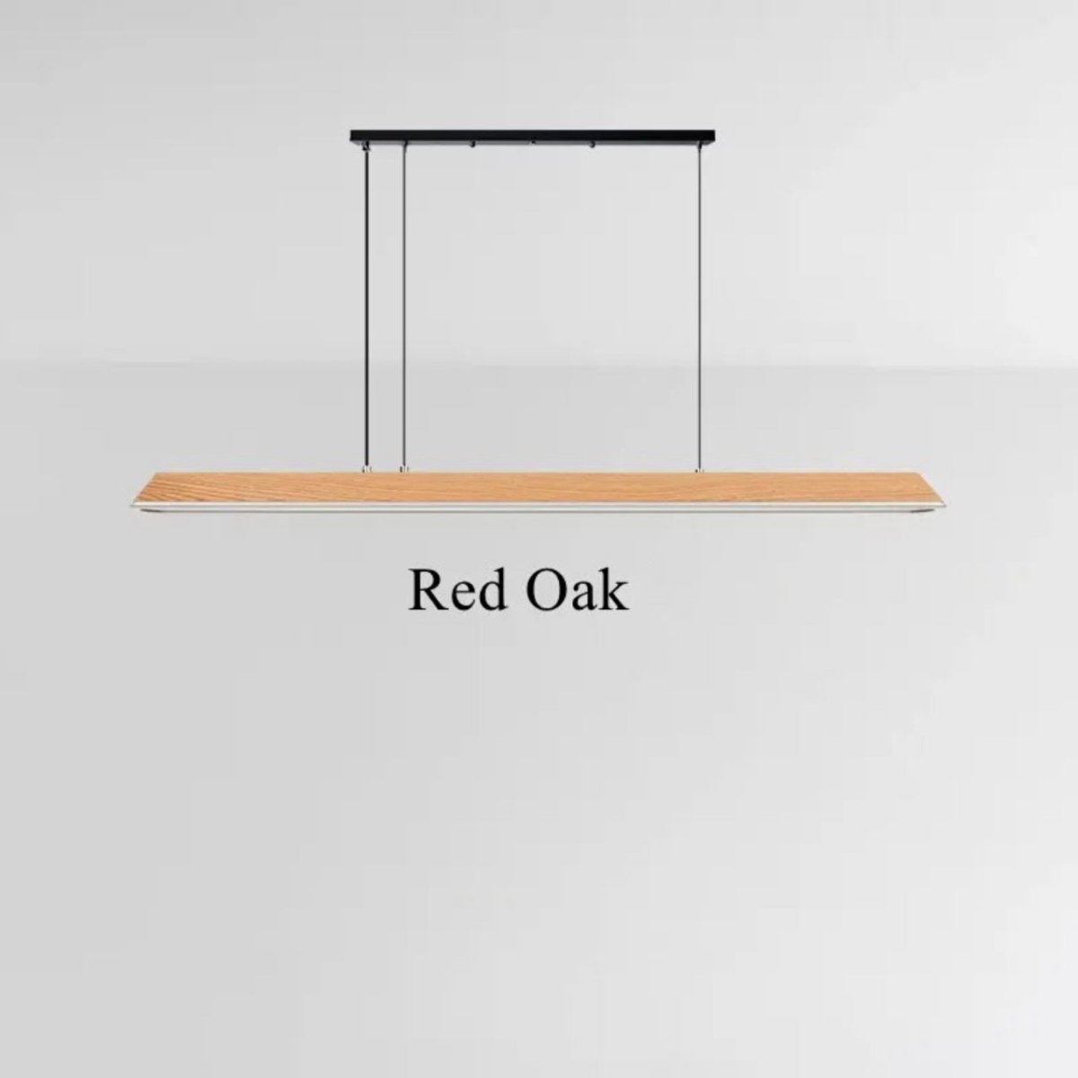 Zenith | Modern Wooden Linear LED Suspension Light - ELVI HOME