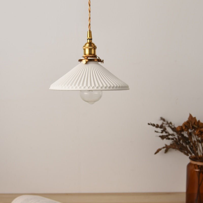 Zeta | Ceramic Pendant Light - ELVI HOME