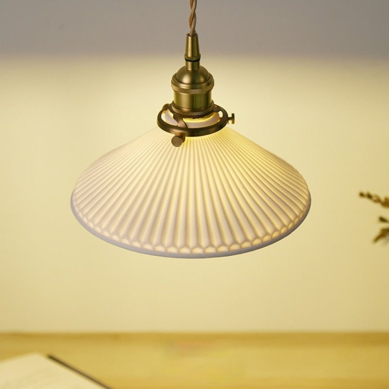 Zeta | Ceramic Pendant Light - ELVI HOME