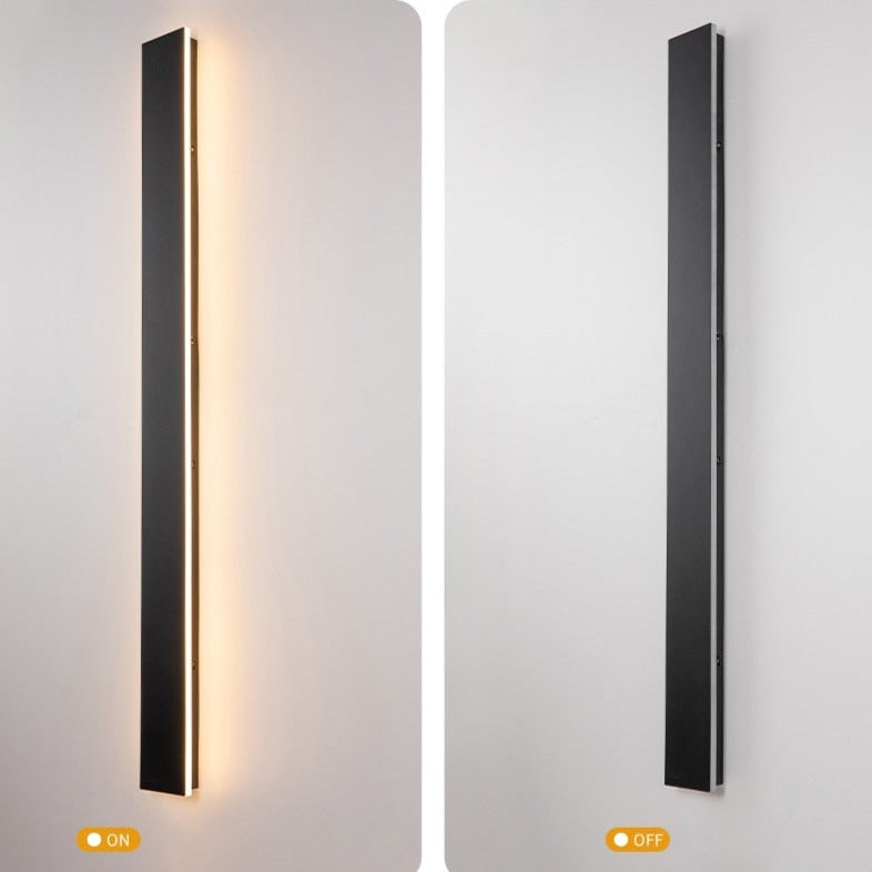 ELVI | 4" Wide Dimmable Outdoor LED Wall Light