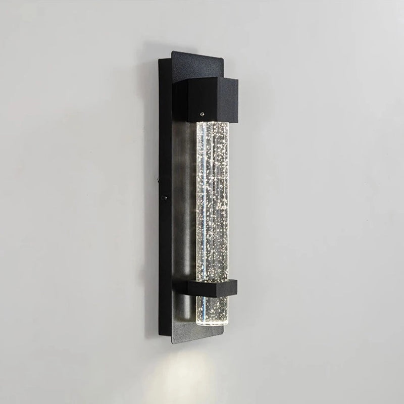 Gunnar | Bubble Glass Outdoor IP65 Wall Sconce