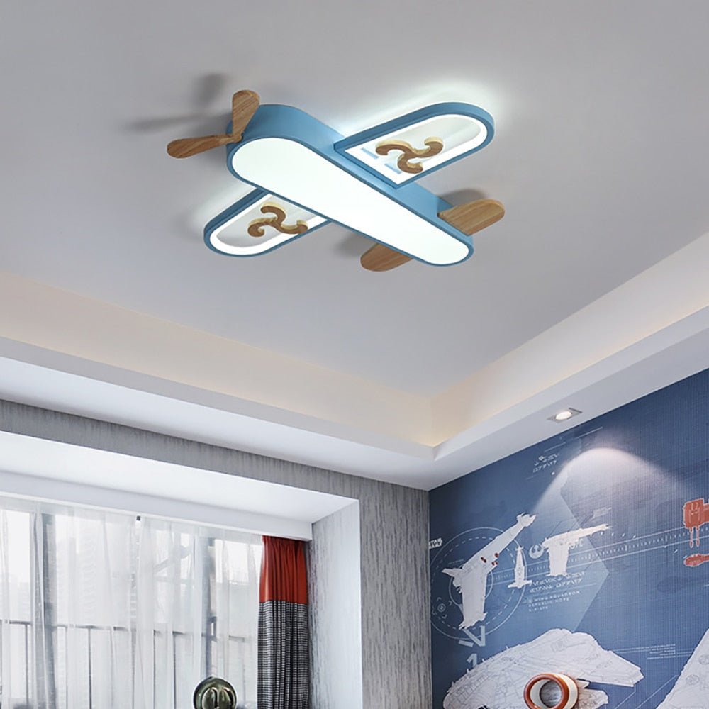 Airplane | Kids LED Ceiling Light - ELVI HOME