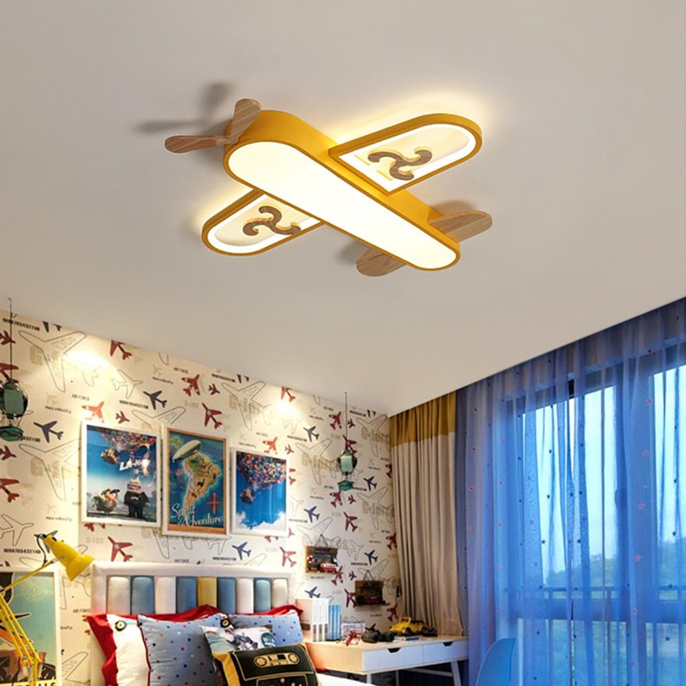 Airplane | Kids LED Ceiling Light - ELVI HOME