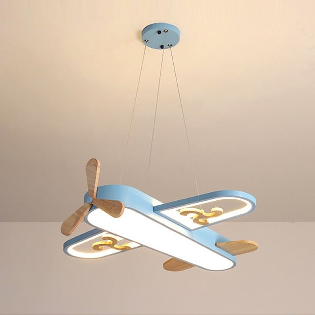 Airplane | Kids LED Pendant Chandelier - ELVI HOME