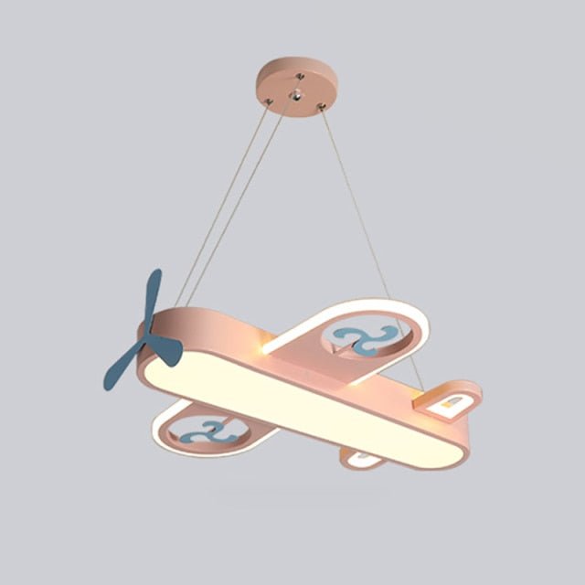 Airplane | Kids LED Pendant Chandelier - ELVI HOME