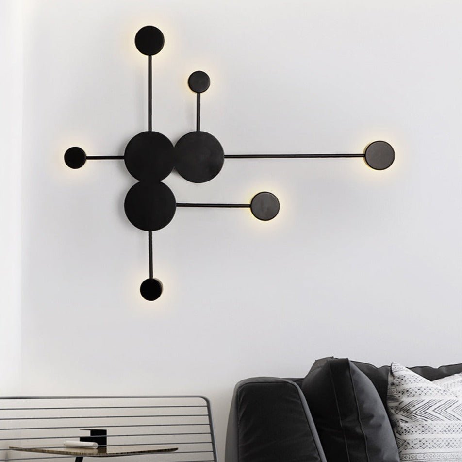 Alora | Modern Sputnik LED Wall Light - ELVI HOME