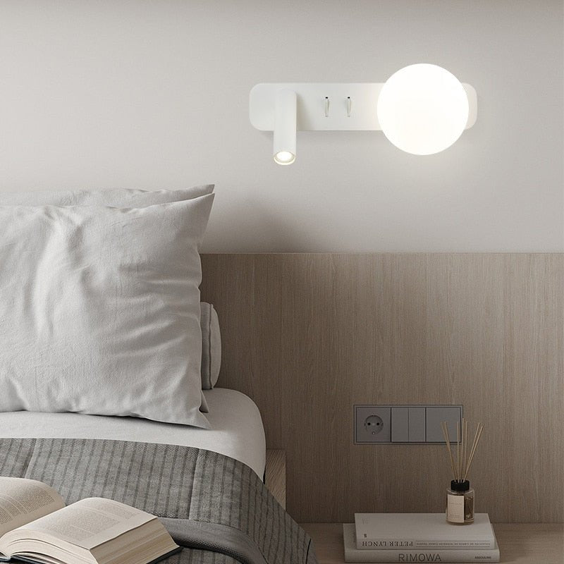 Alta | Modern LED Reading Wall Light - ELVI HOME