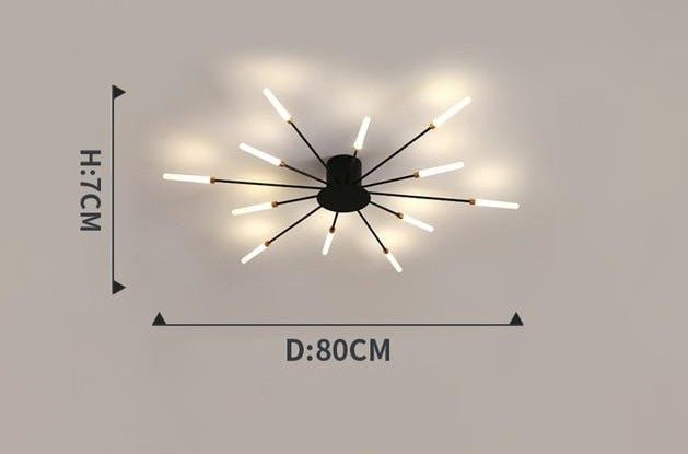 Amelia | Modern LED Chandelier - ELVI HOME