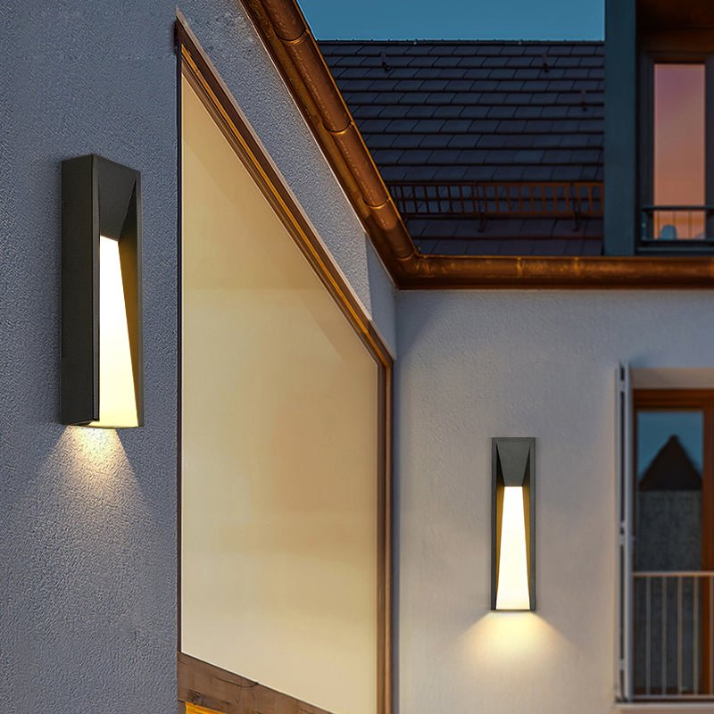 Ansel Waterproof Outdoor Wall LED Light - Weather resistant modern light