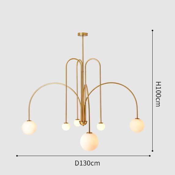 Arc | Pendant Chandelier - ELVI HOME