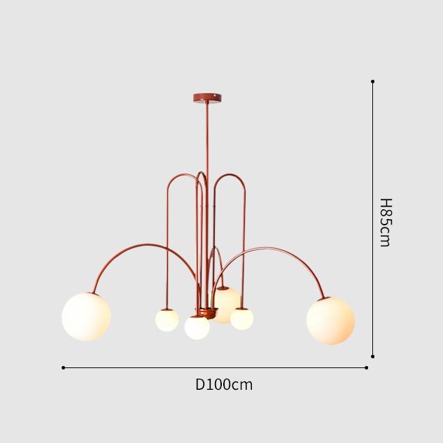 Arc | Pendant Chandelier - ELVI HOME