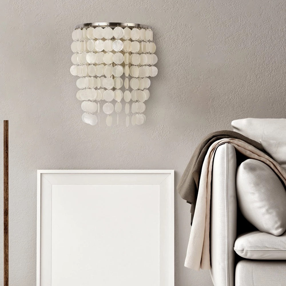 Ariel | Shell Wall Sconce - ELVI HOME