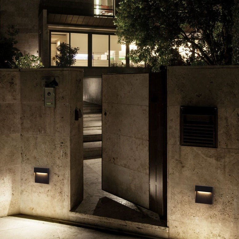 Aspen | Outdoor LED Step / Wall Light - ELVI HOME