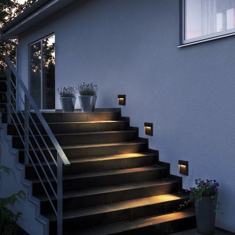 Aspen | Outdoor LED Step / Wall Light - ELVI HOME