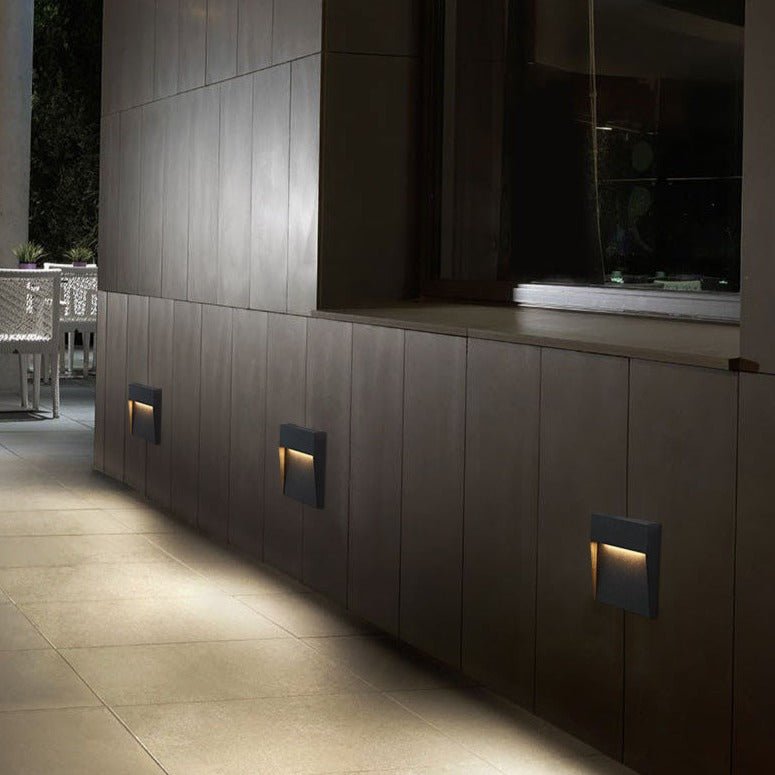 Aspen | Outdoor LED Step / Wall Light - ELVI HOME