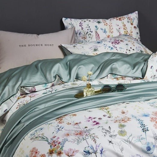 Audrey | Ultra Soft Cotton Duvet Cover Set - ELVI HOME