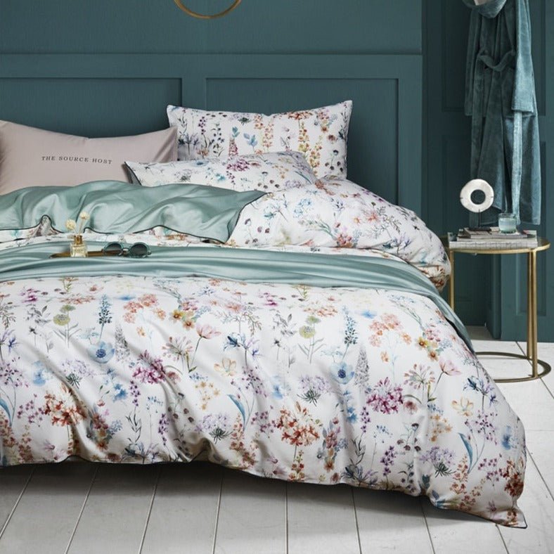 Audrey | Ultra Soft Cotton Duvet Cover Set - ELVI HOME