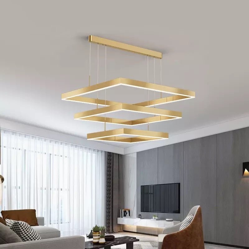 Aurora | Modern LED Chandelier - ELVI HOME