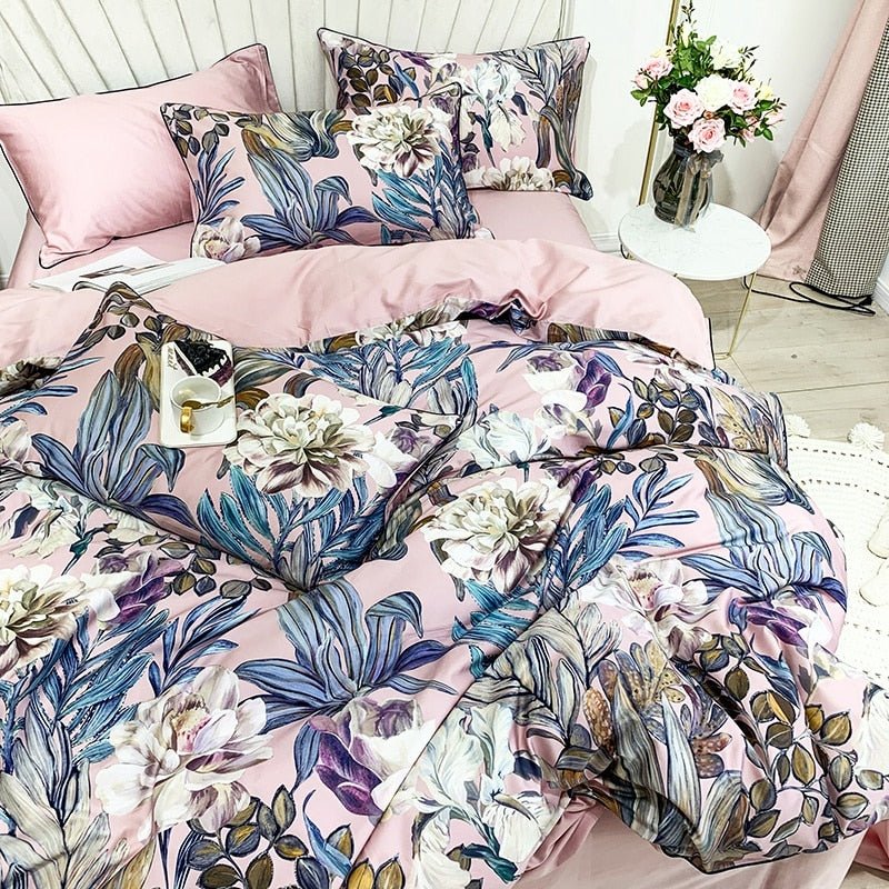 Bella | Egyptian Cotton Duvet Cover Set - ELVI HOME