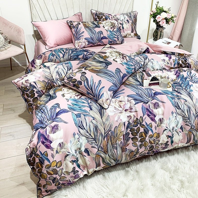 Bella | Egyptian Cotton Duvet Cover Set - ELVI HOME