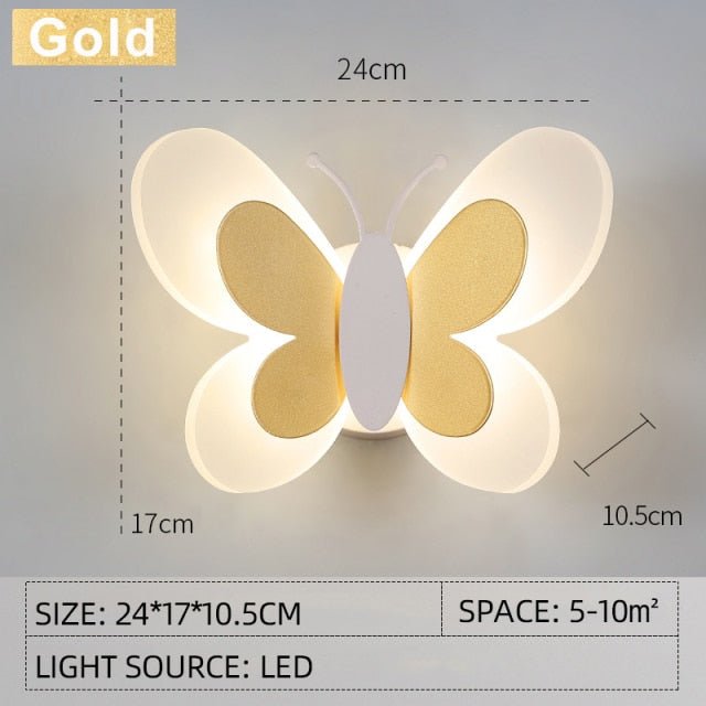 Butterfly | LED Wall Lamp - ELVI HOME