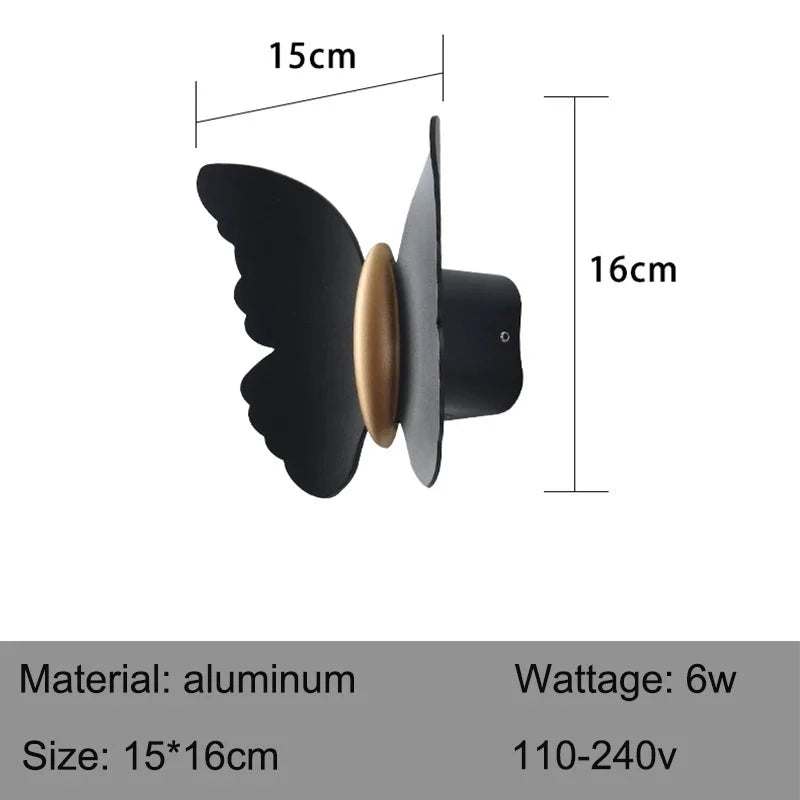 Butterfly | Outdoor LED Wall Sconce Light - ELVI HOME