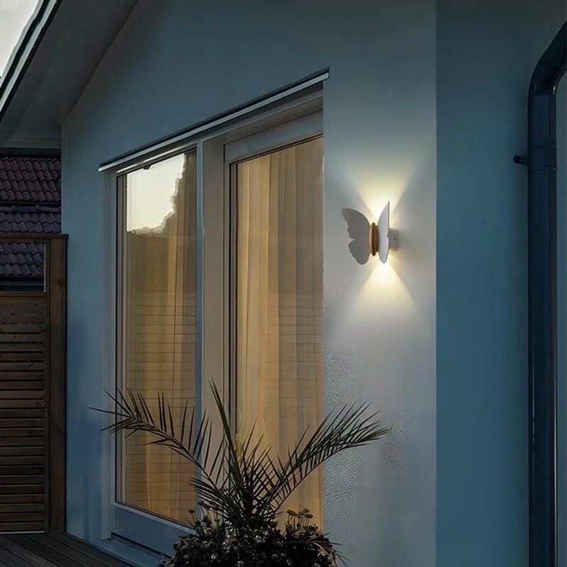 Butterfly | Outdoor LED Wall Sconce Light - ELVI HOME