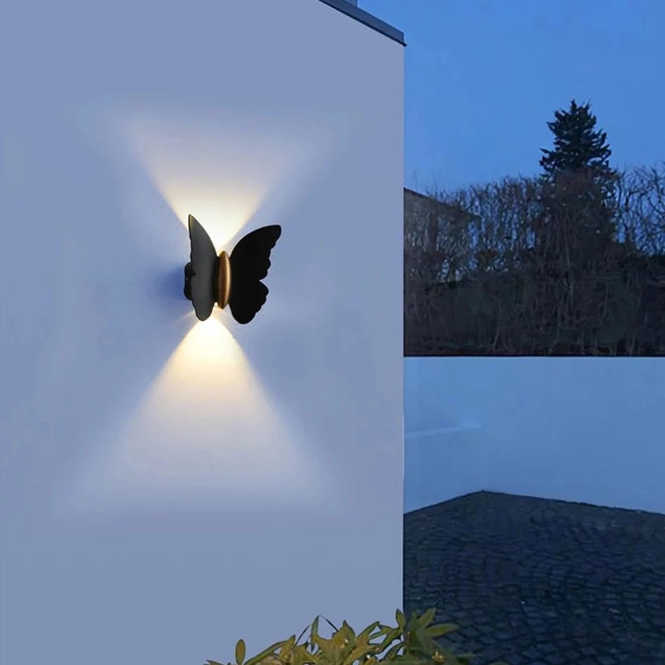 Butterfly | Outdoor LED Wall Sconce Light - ELVI HOME