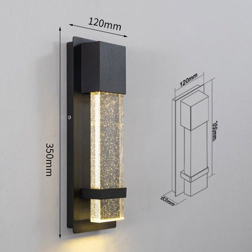 Champagne | Motion Sensor Waterproof Wall Sconce - ELVI HOME