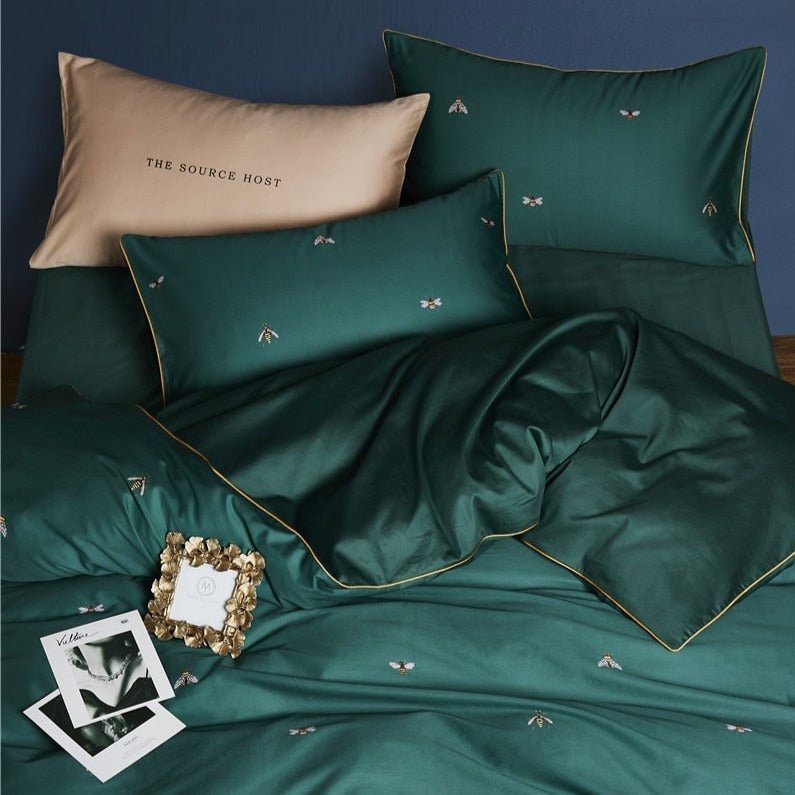 Chloe | Egyptian Cotton Duvet Cover Set - ELVI HOME