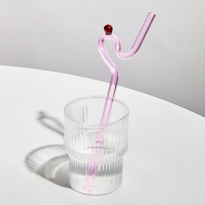 Colorful Glass Straws - ELVI HOME