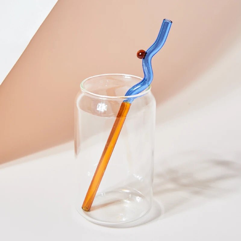 Colorful Glass Straws - ELVI HOME