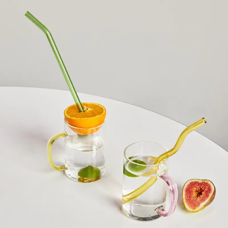 Colorful Glass Straws - ELVI HOME