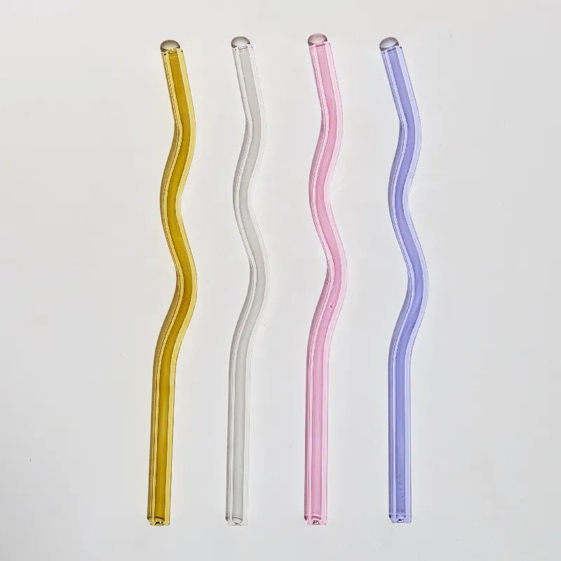 Colorful Glass Straws - ELVI HOME