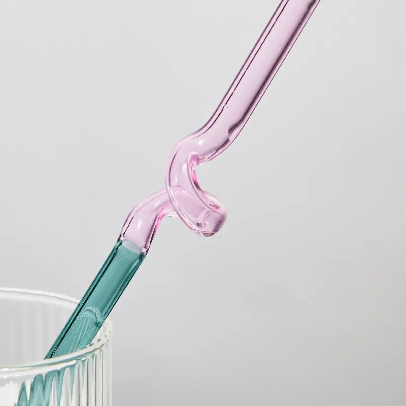 Colorful Glass Straws - ELVI HOME