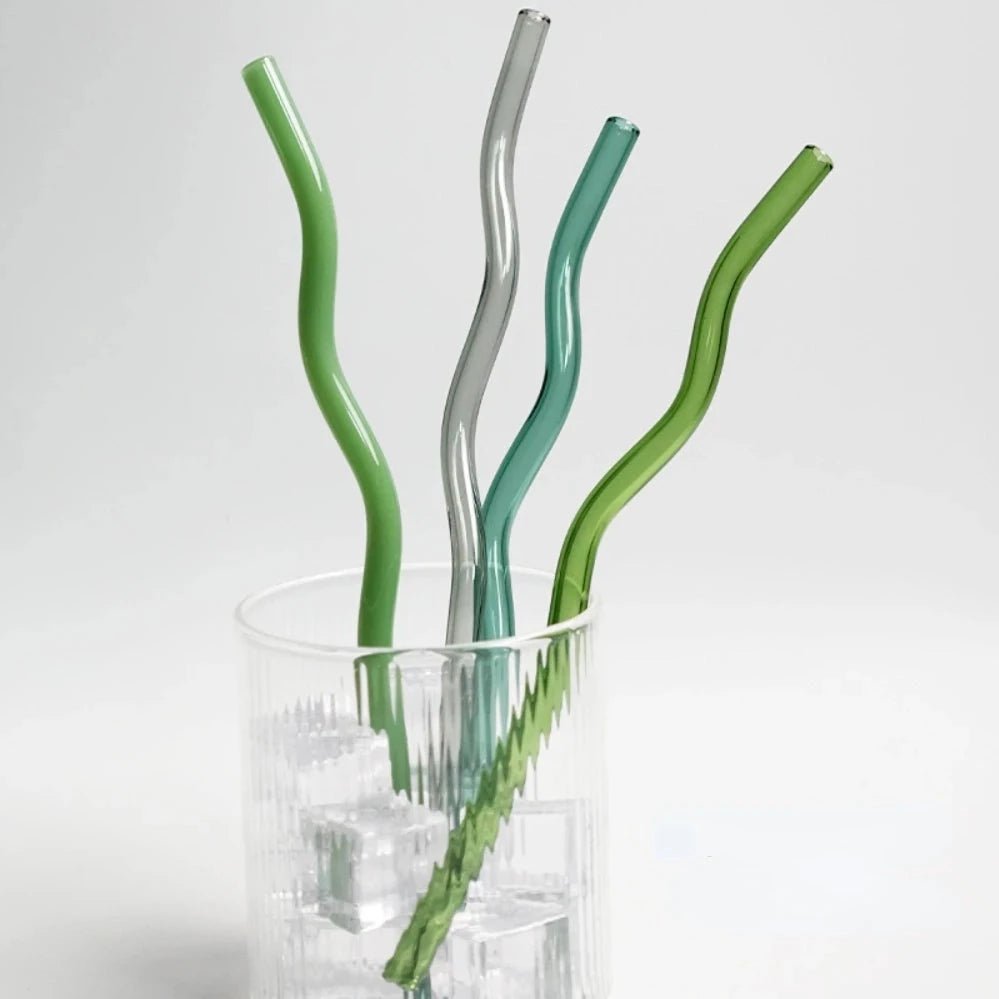 Colorful Glass Straws - ELVI HOME