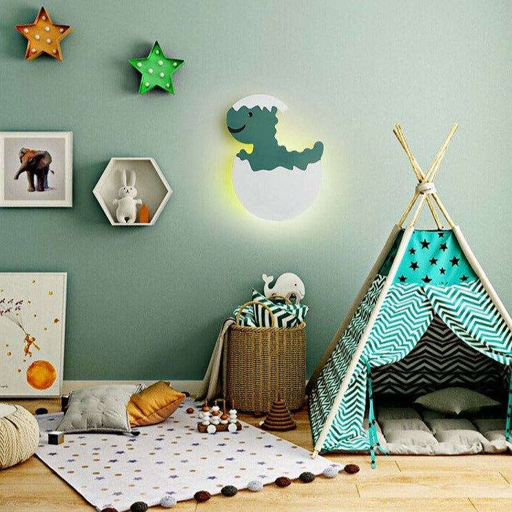 Cute Dinosaur | Bedside Wall Light - ELVI HOME