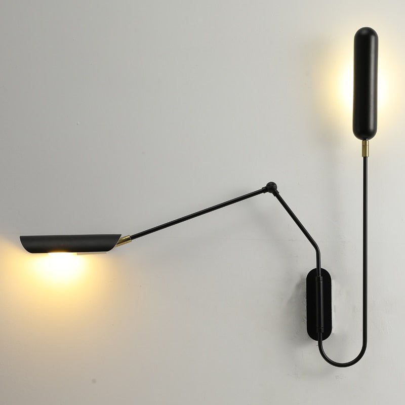 Davis | Industrial Wall Lamp - ELVI HOME