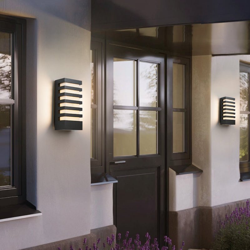 Daxton | LED Outdoor Aluminum Wall Sconce - ELVI HOME