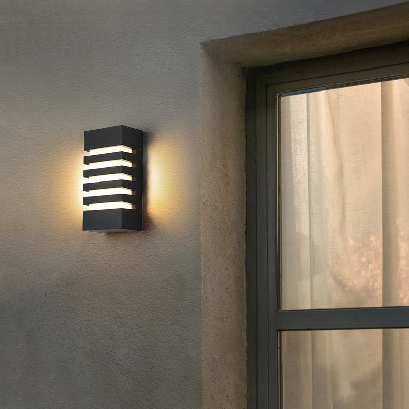 Daxton | LED Outdoor Aluminum Wall Sconce - ELVI HOME