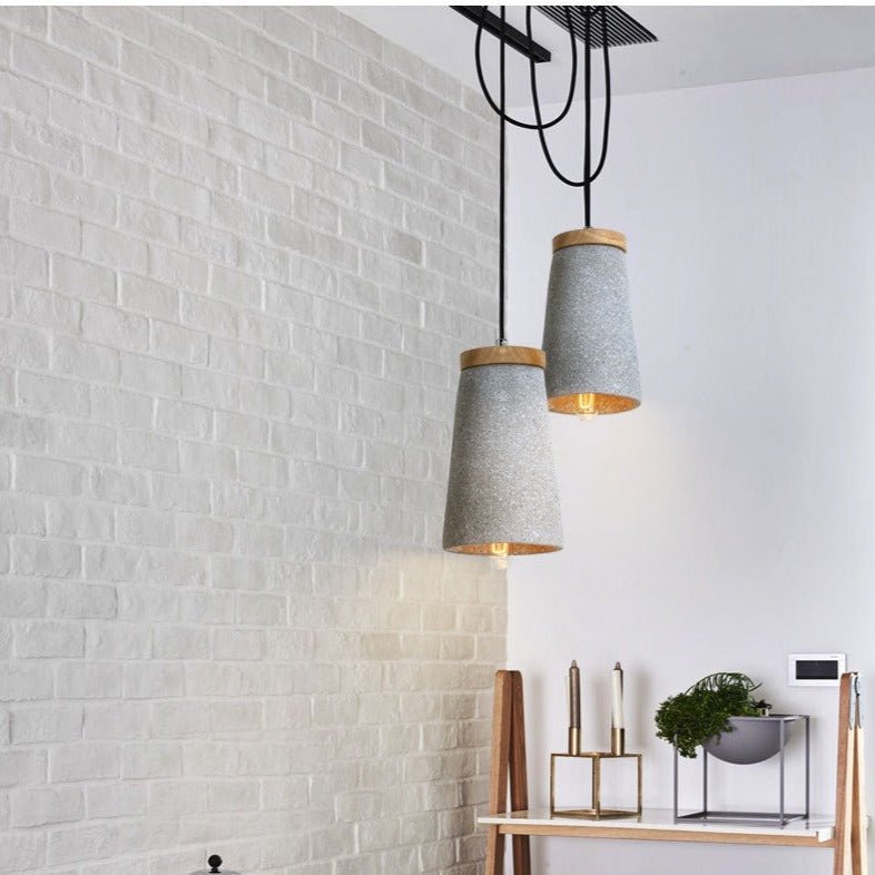 Ellie | Cement Pendant Light - ELVI HOME