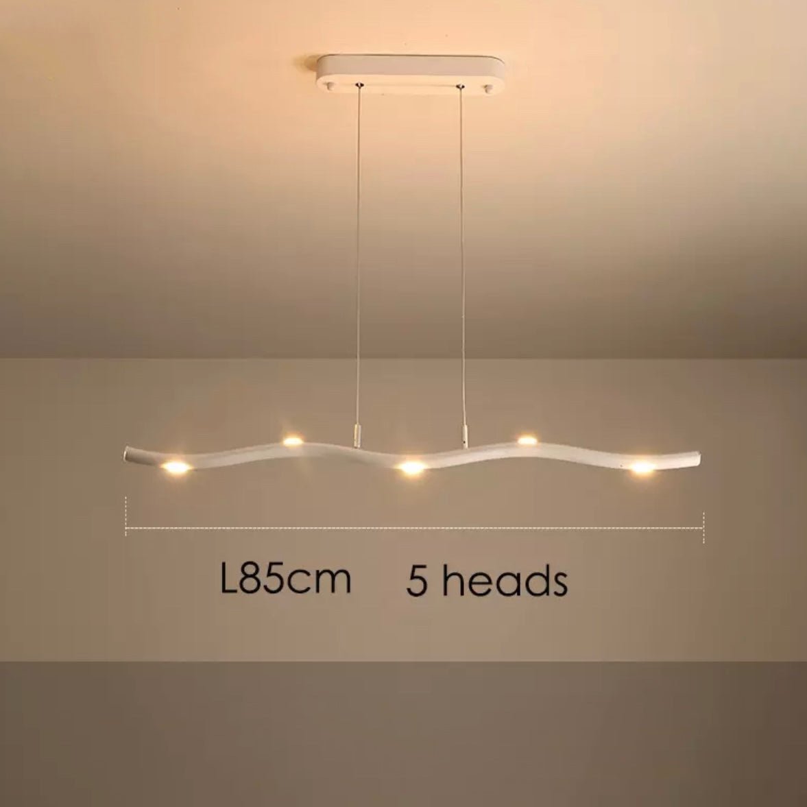 Etoile | LED Linear Pendant Light - ELVI HOME