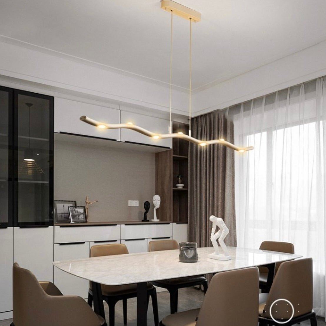 Etoile | LED Linear Pendant Light - ELVI HOME