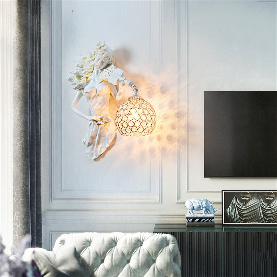 Fairy | Crystal Wall Lamp - ELVI HOME