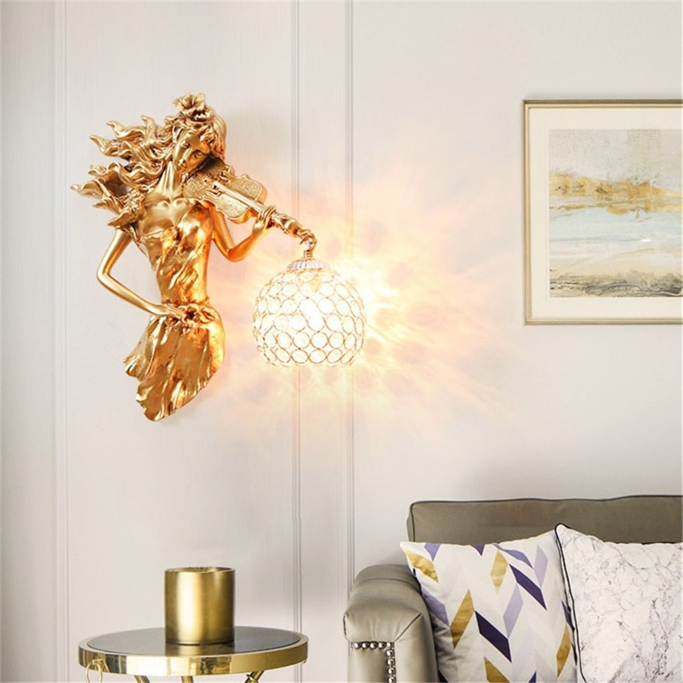 Fairy | Crystal Wall Lamp - ELVI HOME