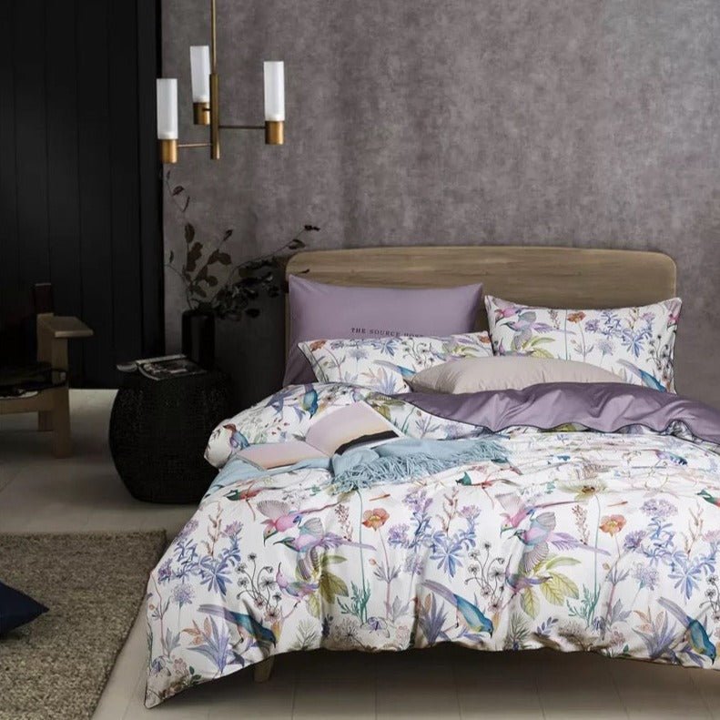 Garden of Eden | Ultra - Soft Egyptian Cotton Duvet Cover Set - ELVI HOME