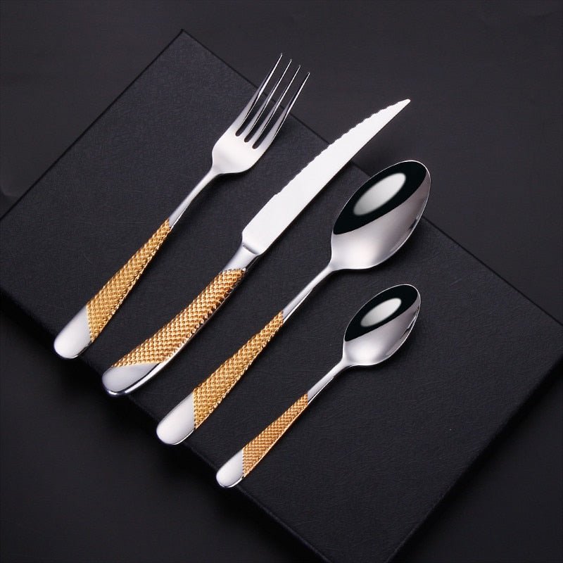 Grace | Flatware Set of 4 - ELVI HOME