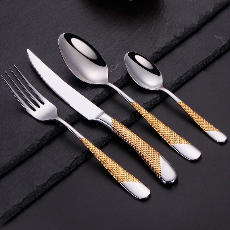 Grace | Flatware Set of 4 - ELVI HOME